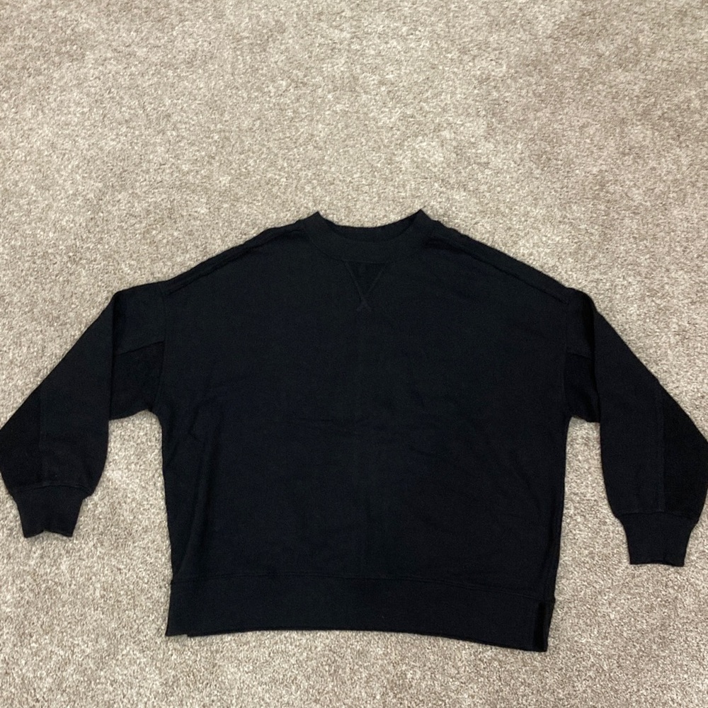 Aerie Oversized Women’s Shirt Black Size Small